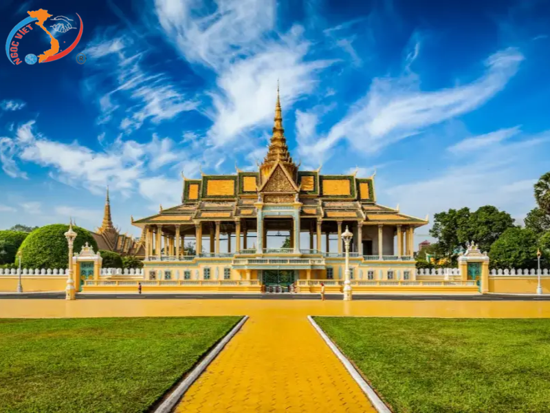 TOUR CAMPUCHIA, CAO NGUYÊN BOKOR - SIHANOUK VILLE - PHNOM PENH - XE LIMOUSINE, KS 4 SAO